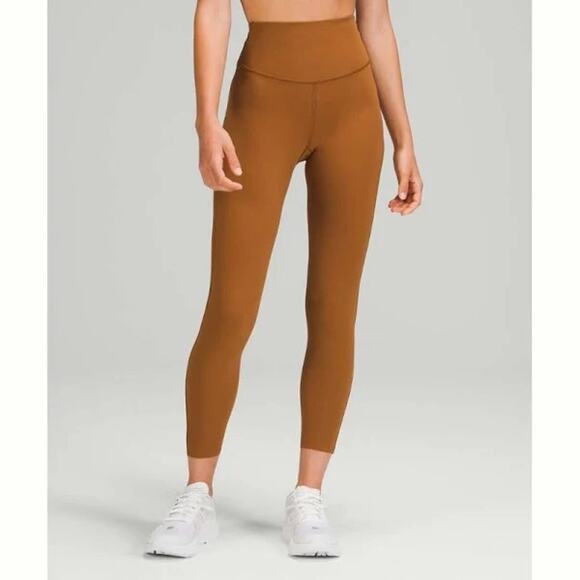 Lululemon Base Pace High-Rise Tight 25" Copper Brown - Picture 1 of 7